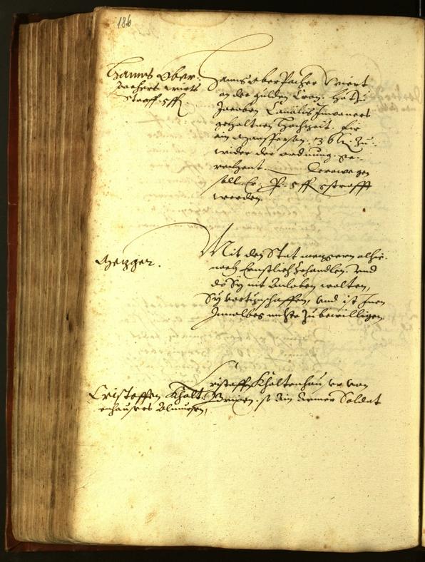 Stadtarchiv Bozen - BOhisto Ratsprotokoll 1611 