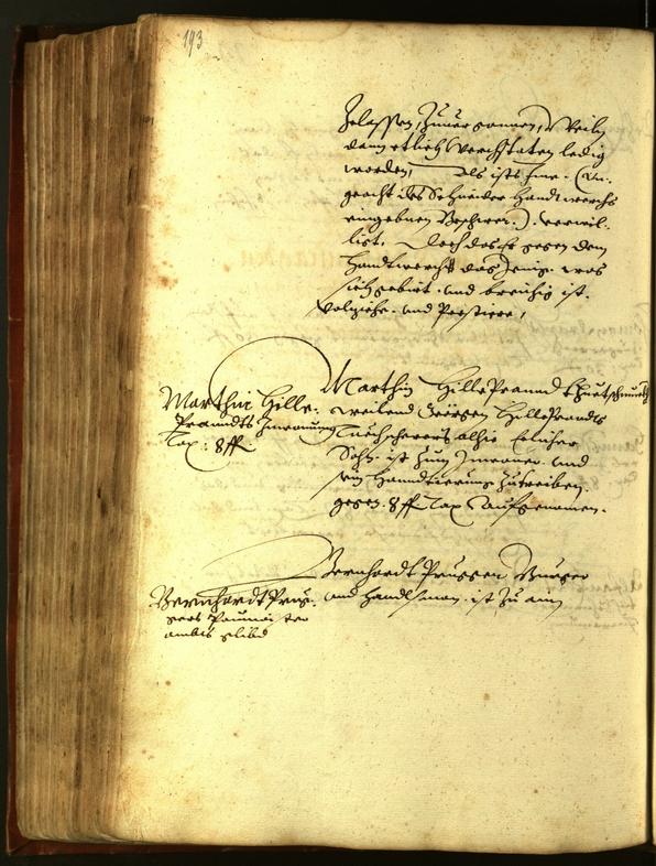 Stadtarchiv Bozen - BOhisto Ratsprotokoll 1611 