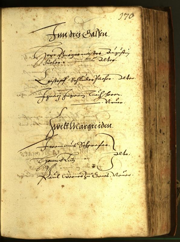 Archivio Storico della Città di Bolzano - BOhisto protocollo consiliare 1611 