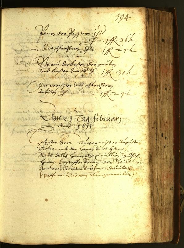 Civic Archives of Bozen-Bolzano - BOhisto Minutes of the council 1611 