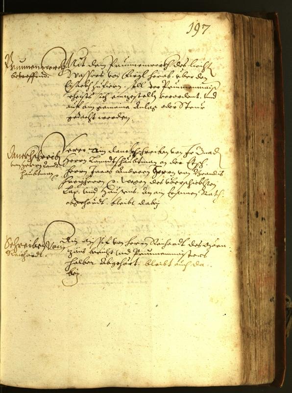 Civic Archives of Bozen-Bolzano - BOhisto Minutes of the council 1611 