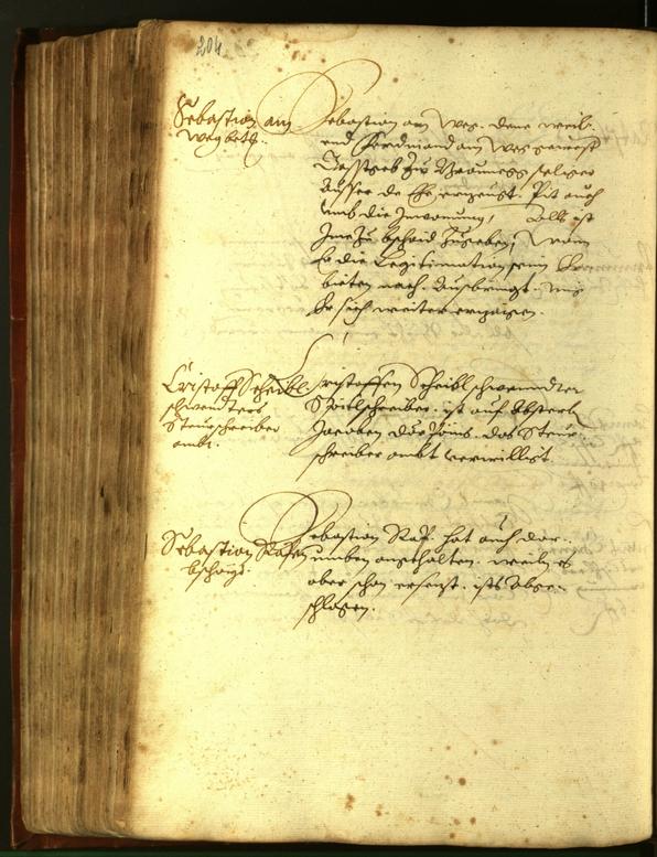 Stadtarchiv Bozen - BOhisto Ratsprotokoll 1611 