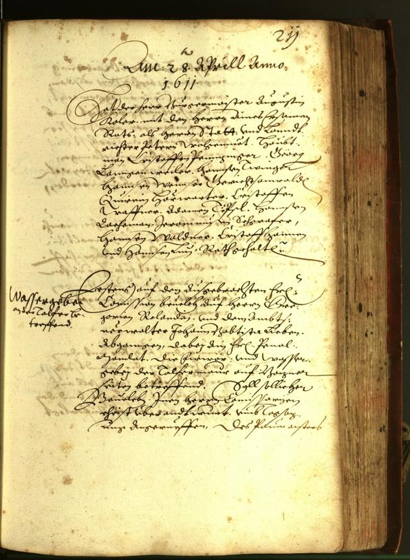 Archivio Storico della Città di Bolzano - BOhisto protocollo consiliare 1611 