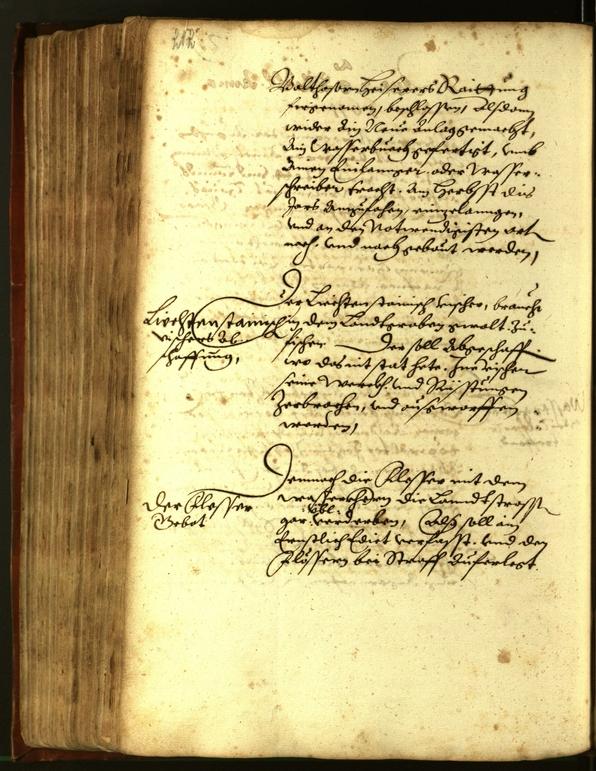 Stadtarchiv Bozen - BOhisto Ratsprotokoll 1611 