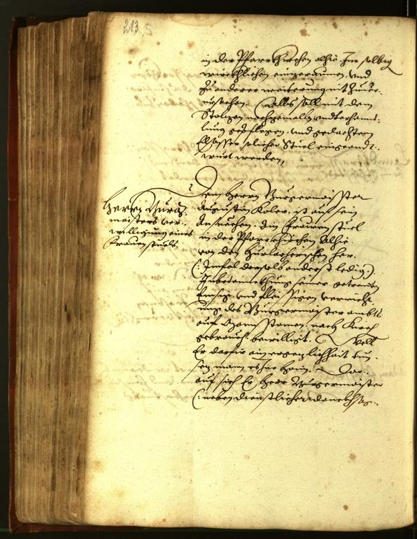 Archivio Storico della Città di Bolzano - BOhisto protocollo consiliare 1611 