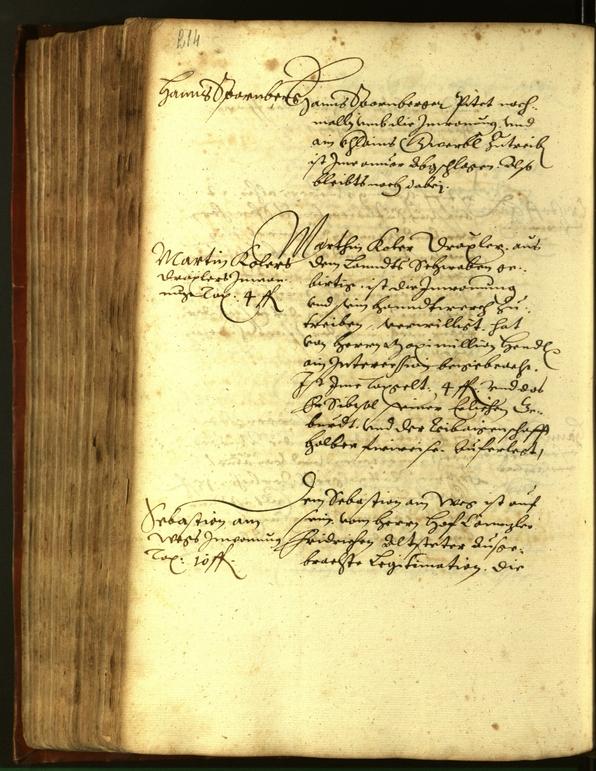 Civic Archives of Bozen-Bolzano - BOhisto Minutes of the council 1611 