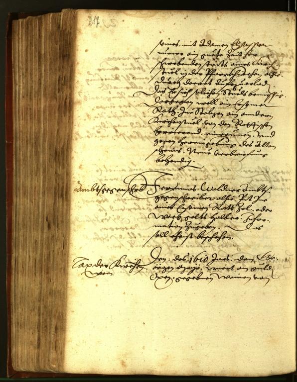 Civic Archives of Bozen-Bolzano - BOhisto Minutes of the council 1611 