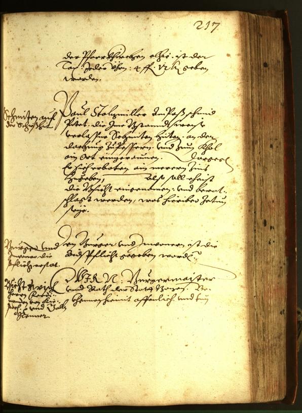 Archivio Storico della Città di Bolzano - BOhisto protocollo consiliare 1611 