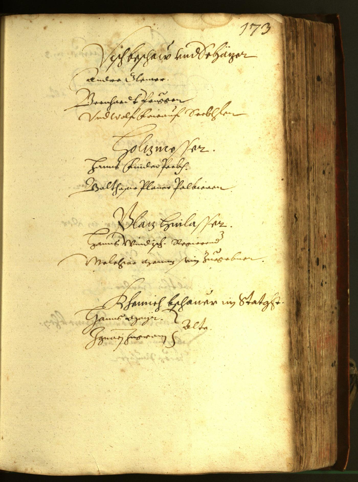 Civic Archives of Bozen-Bolzano - BOhisto Minutes of the council 1611 