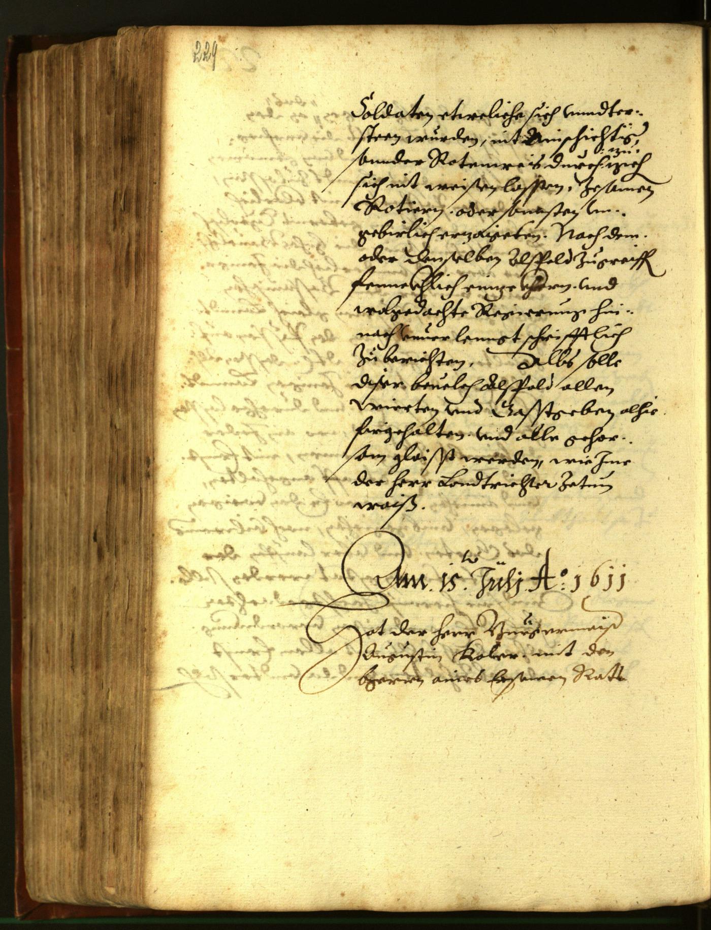 Archivio Storico della Città di Bolzano - BOhisto protocollo consiliare 1611 