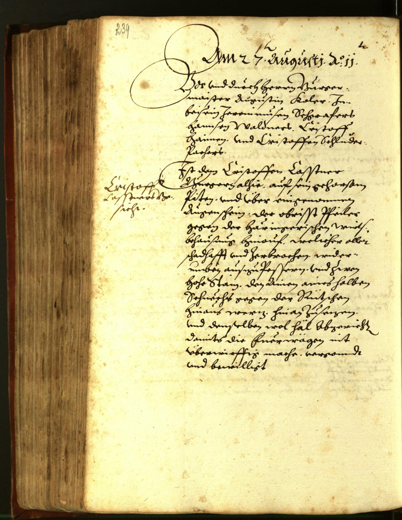 Civic Archives of Bozen-Bolzano - BOhisto Minutes of the council 1611 