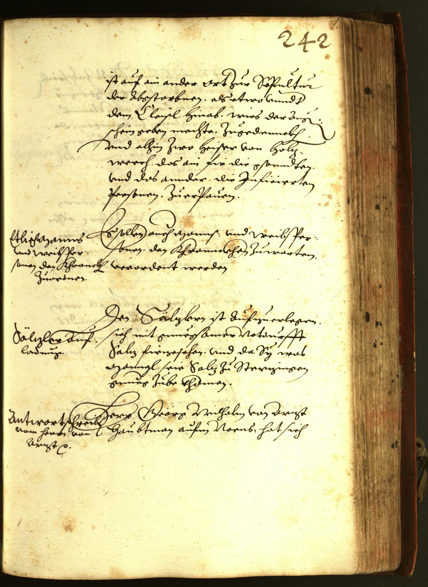 Stadtarchiv Bozen - BOhisto Ratsprotokoll 1611 