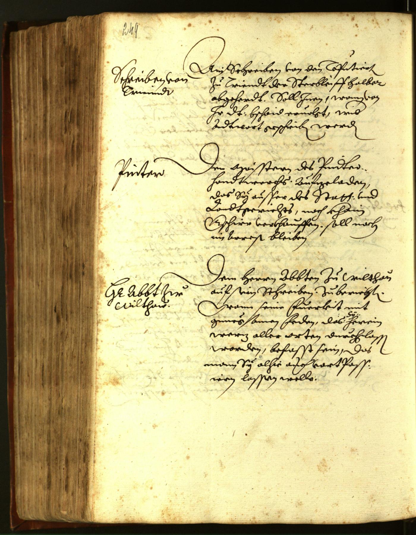 Stadtarchiv Bozen - BOhisto Ratsprotokoll 1611 