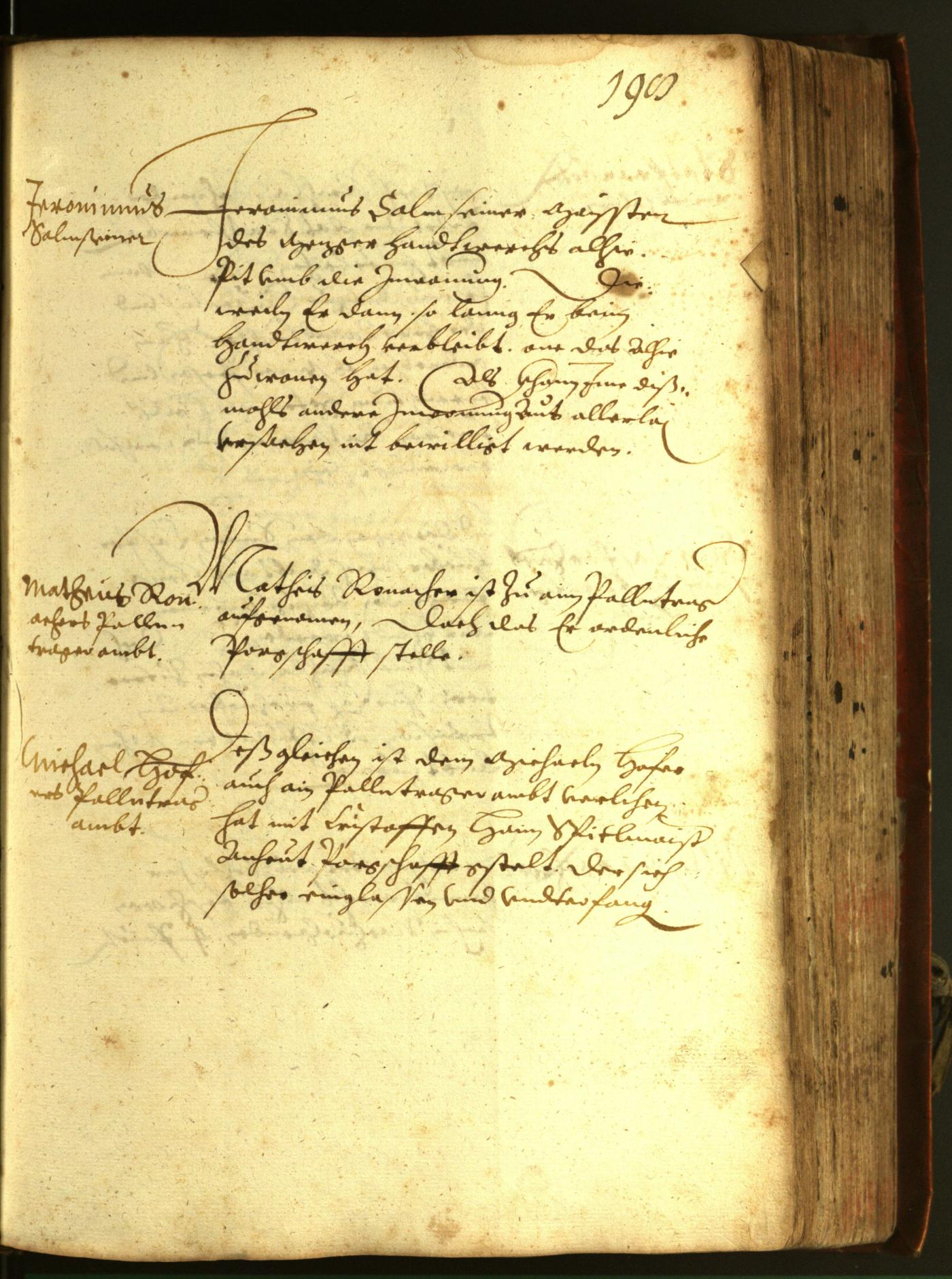 Civic Archives of Bozen-Bolzano - BOhisto Minutes of the council 1611 