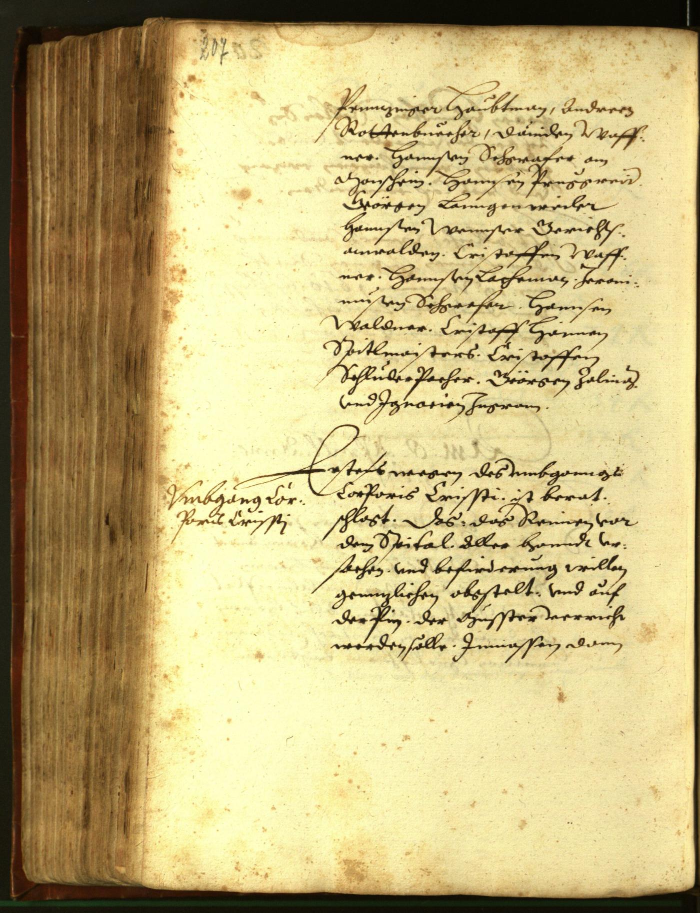 Stadtarchiv Bozen - BOhisto Ratsprotokoll 1611 