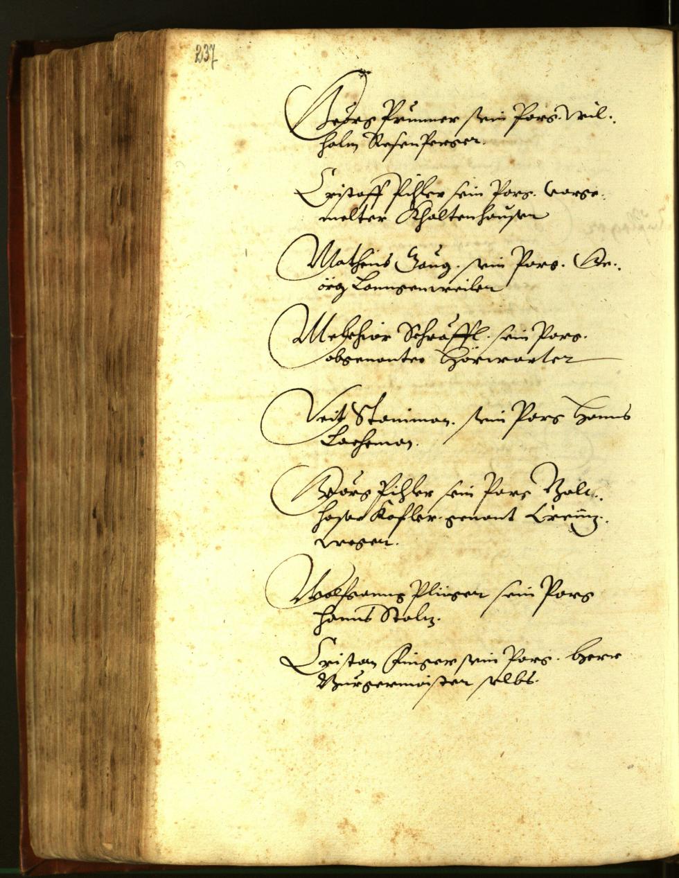 Civic Archives of Bozen-Bolzano - BOhisto Minutes of the council 1611 