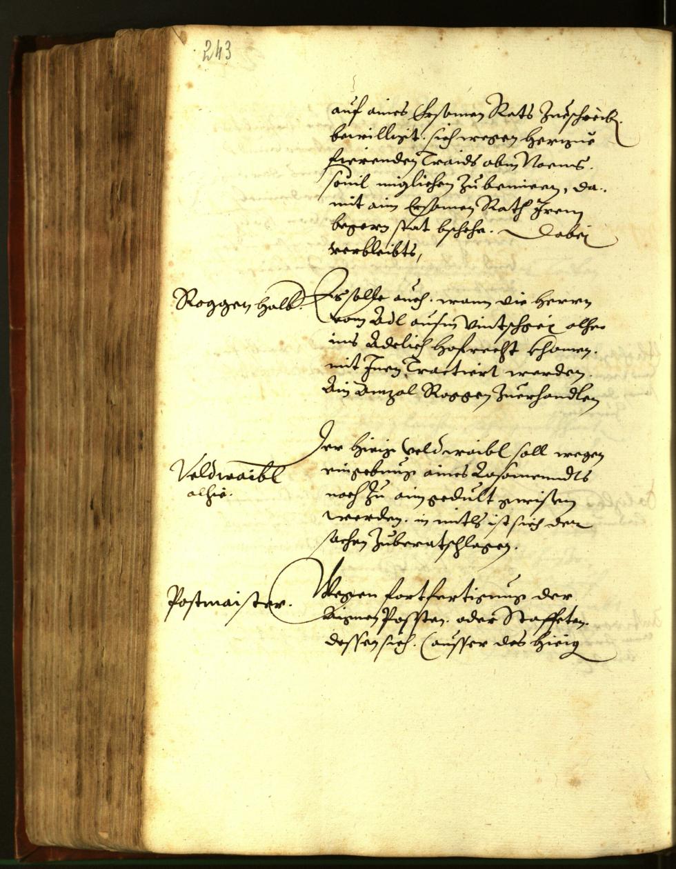 Civic Archives of Bozen-Bolzano - BOhisto Minutes of the council 1611 