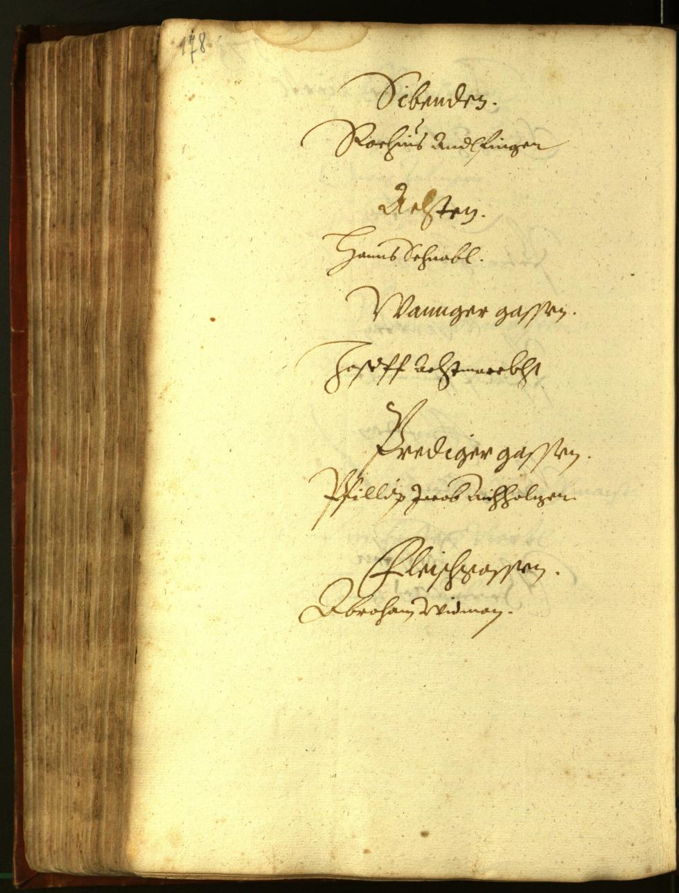 Civic Archives of Bozen-Bolzano - BOhisto Minutes of the council 1611 