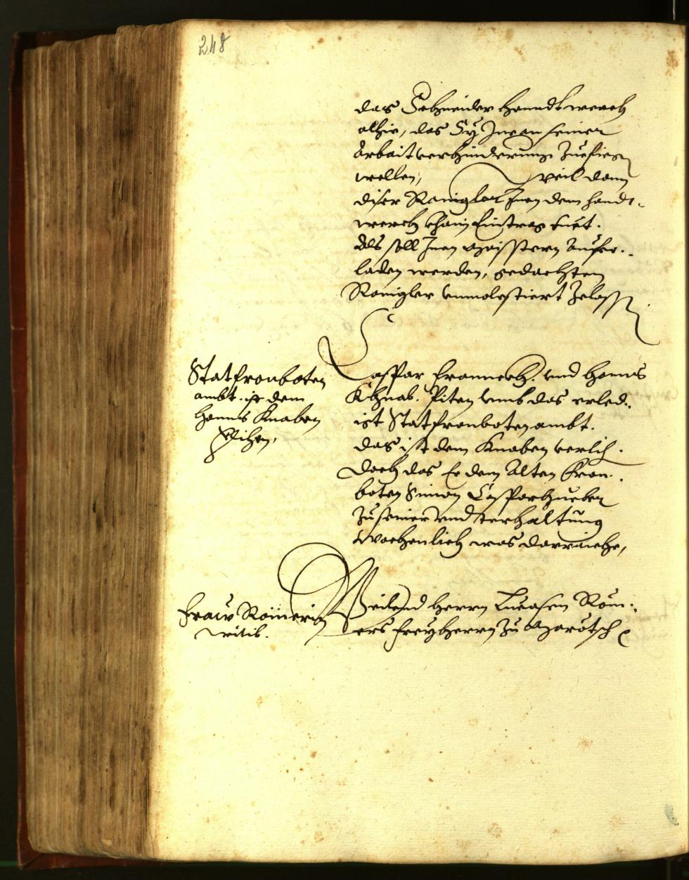 Civic Archives of Bozen-Bolzano - BOhisto Minutes of the council 1611 