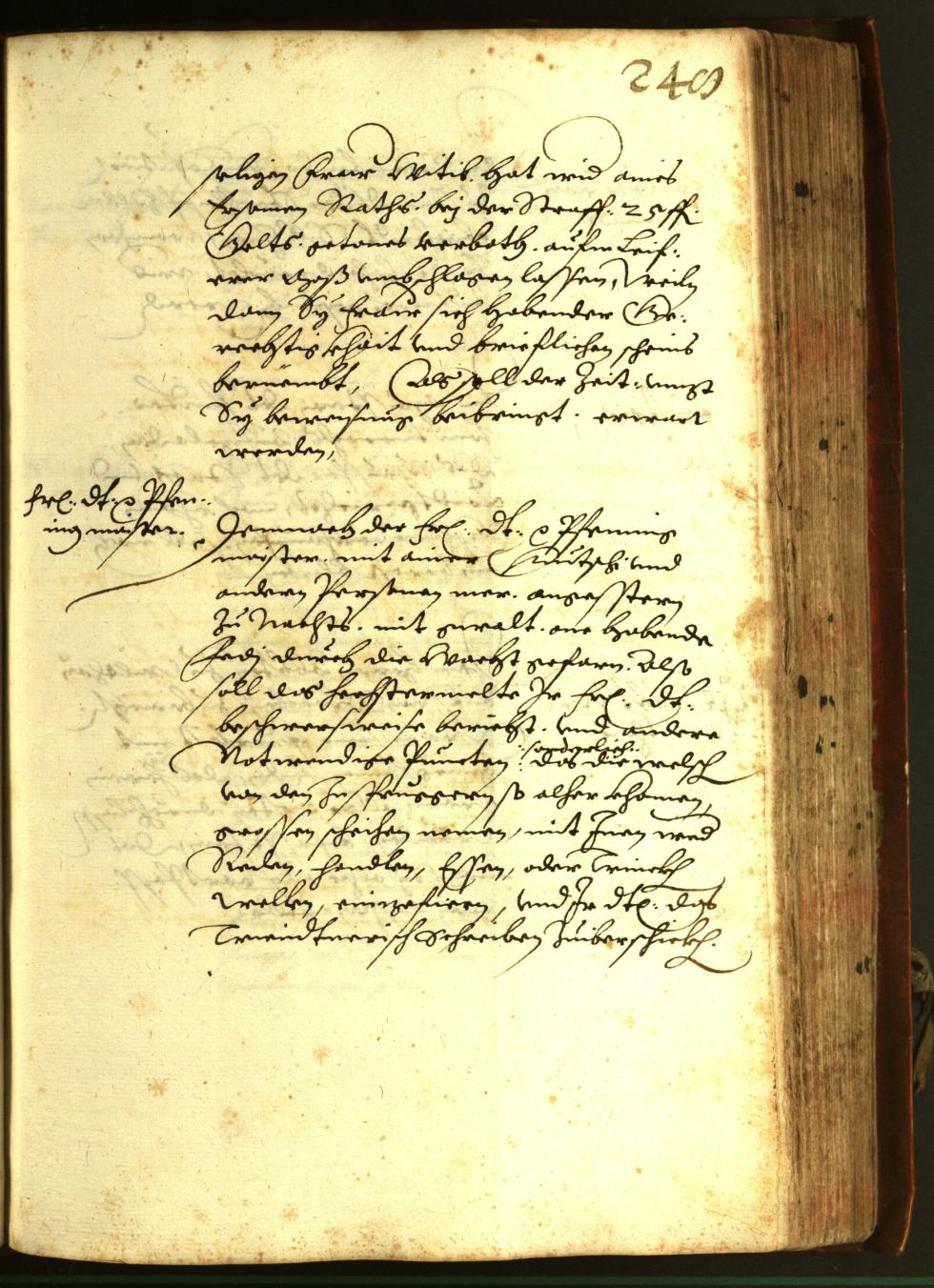 Stadtarchiv Bozen - BOhisto Ratsprotokoll 1611 