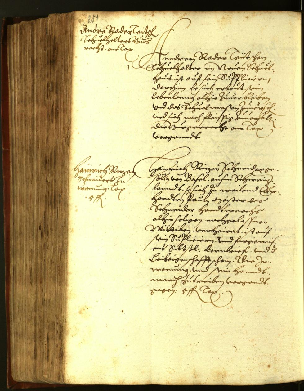 Archivio Storico della Città di Bolzano - BOhisto protocollo consiliare 1611 