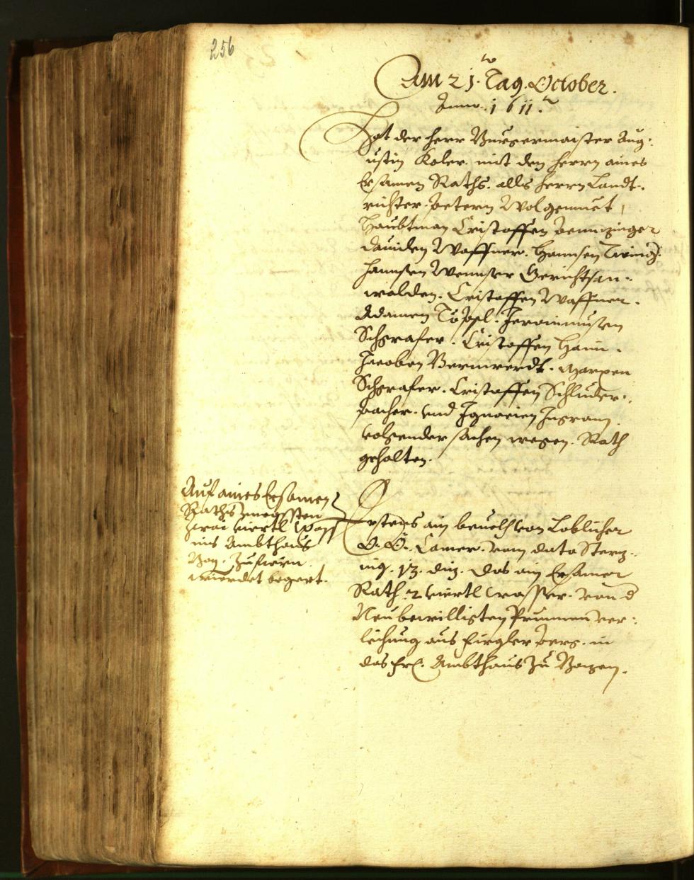 Archivio Storico della Città di Bolzano - BOhisto protocollo consiliare 1611 