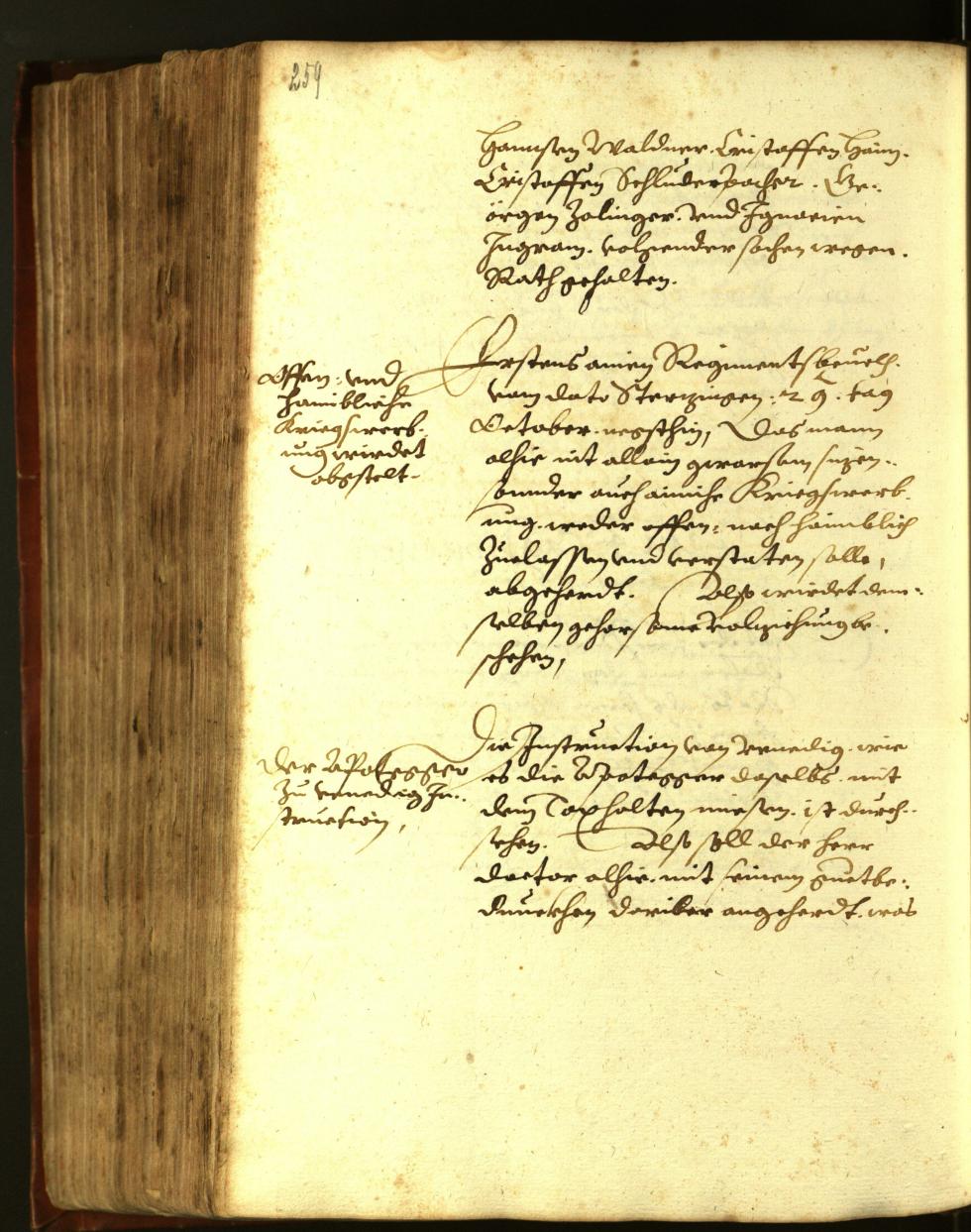 Civic Archives of Bozen-Bolzano - BOhisto Minutes of the council 1611 