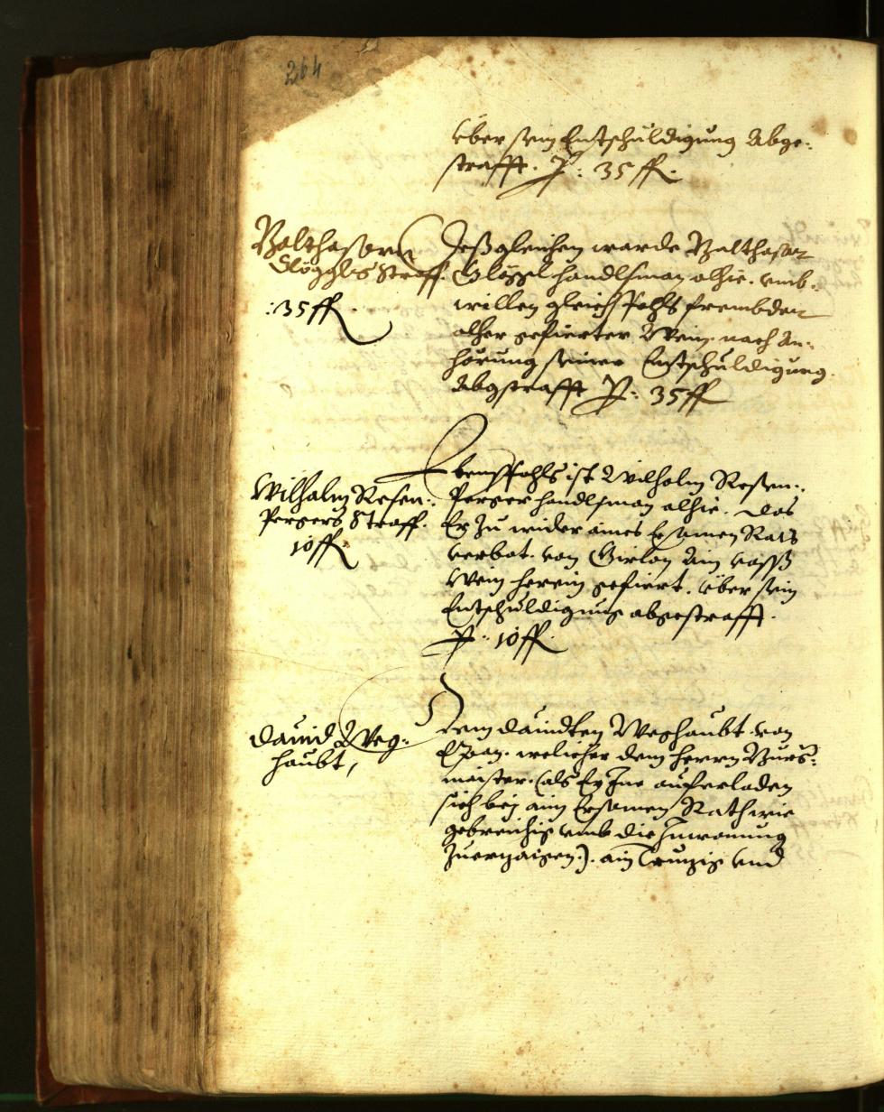 Stadtarchiv Bozen - BOhisto Ratsprotokoll 1611 