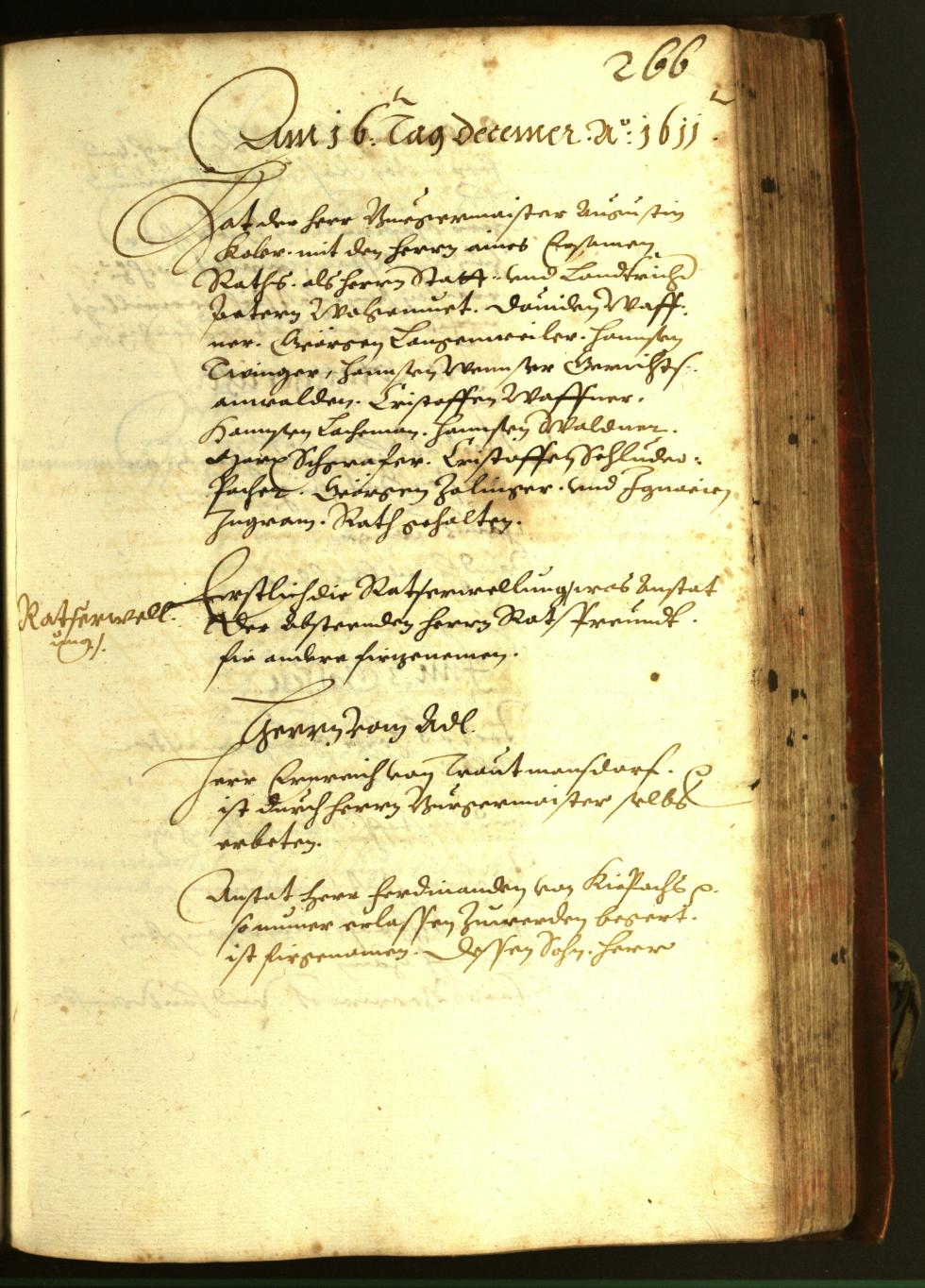 Civic Archives of Bozen-Bolzano - BOhisto Minutes of the council 1611 