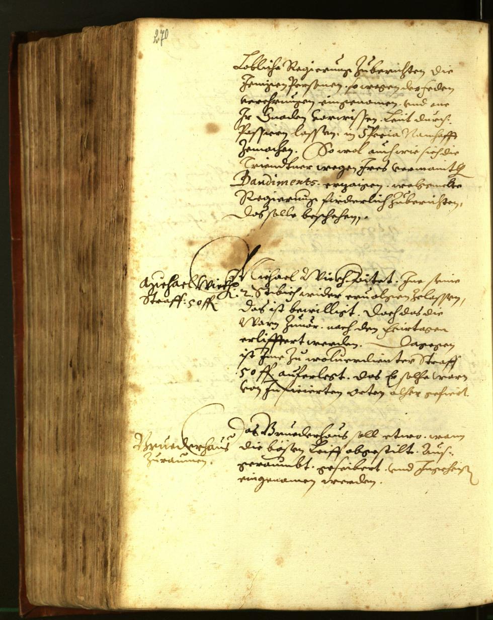 Archivio Storico della Città di Bolzano - BOhisto protocollo consiliare 1611 