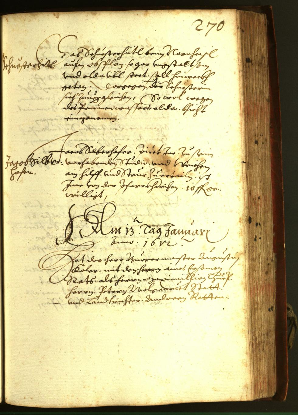 Civic Archives of Bozen-Bolzano - BOhisto Minutes of the council 1611 