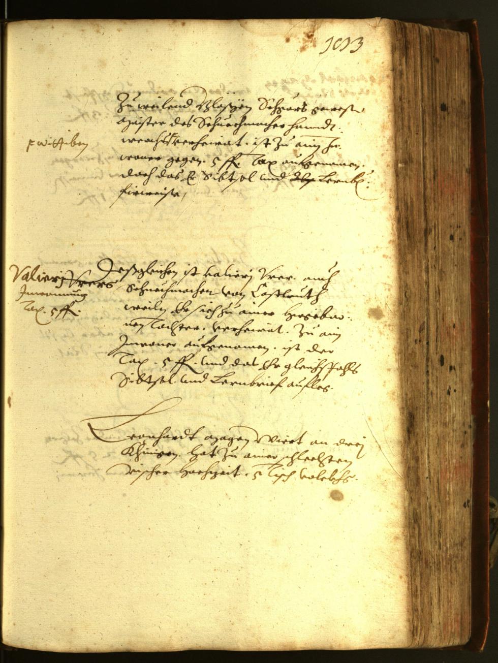 Stadtarchiv Bozen - BOhisto Ratsprotokoll 1611 