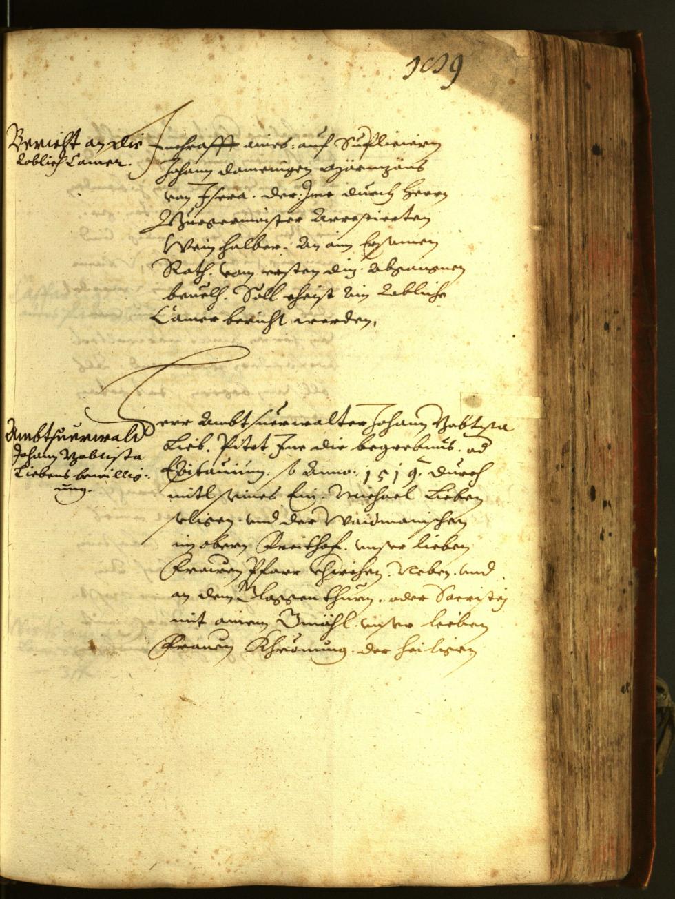 Civic Archives of Bozen-Bolzano - BOhisto Minutes of the council 1611 