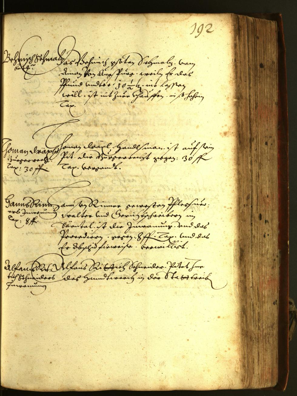 Civic Archives of Bozen-Bolzano - BOhisto Minutes of the council 1611 