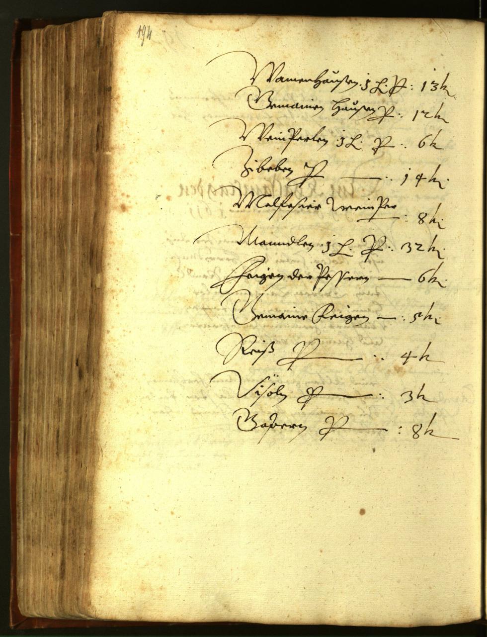 Stadtarchiv Bozen - BOhisto Ratsprotokoll 1611 