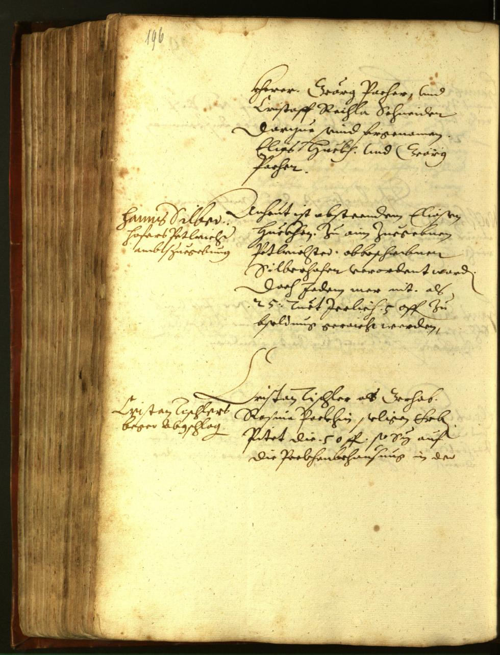 Stadtarchiv Bozen - BOhisto Ratsprotokoll 1611 