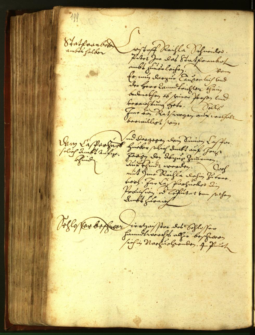 Civic Archives of Bozen-Bolzano - BOhisto Minutes of the council 1611 