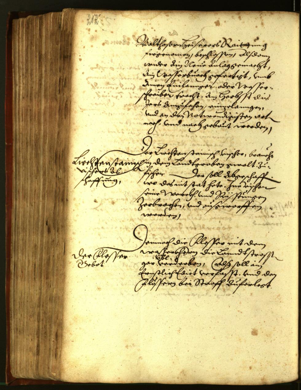 Stadtarchiv Bozen - BOhisto Ratsprotokoll 1611 