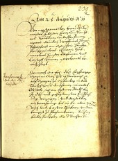 Archivio Storico della Città di Bolzano - BOhisto protocollo consiliare 1611 - 