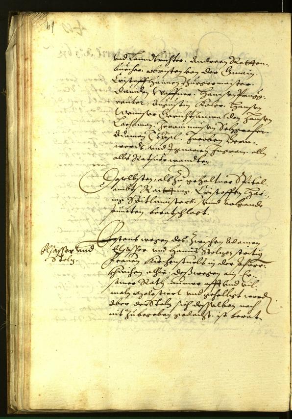 Civic Archives of Bozen-Bolzano - BOhisto Minutes of the council 1612 