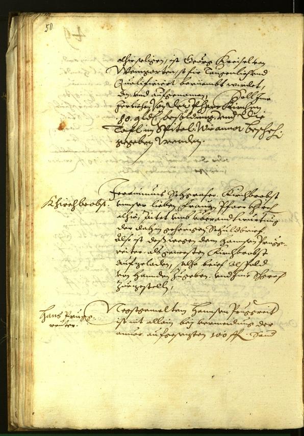 Civic Archives of Bozen-Bolzano - BOhisto Minutes of the council 1612 