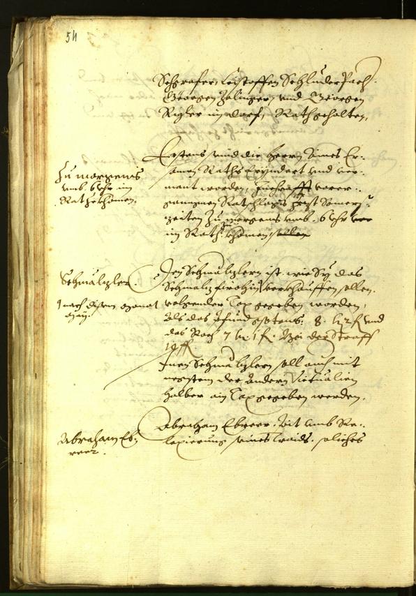 Civic Archives of Bozen-Bolzano - BOhisto Minutes of the council 1612 