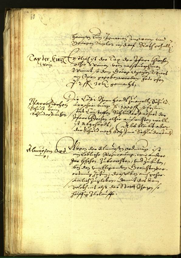 Civic Archives of Bozen-Bolzano - BOhisto Minutes of the council 1612 