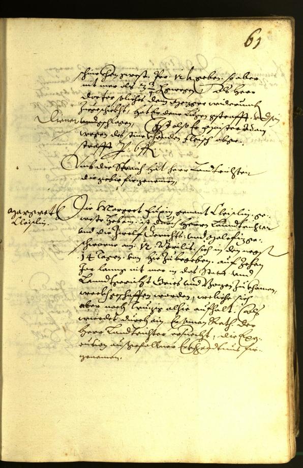 Stadtarchiv Bozen - BOhisto Ratsprotokoll 1612 