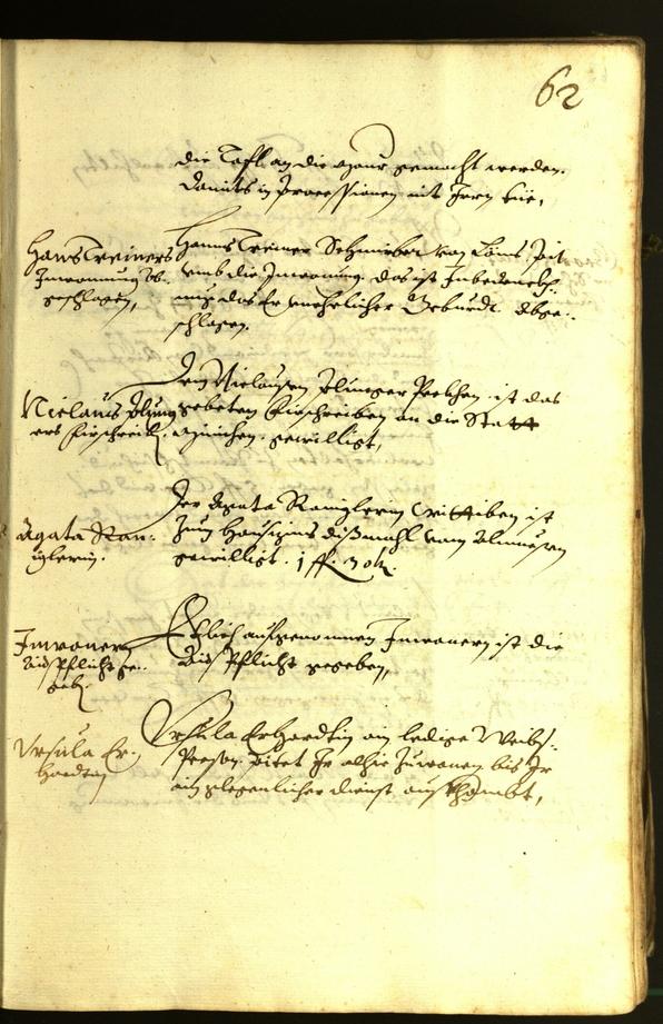 Stadtarchiv Bozen - BOhisto Ratsprotokoll 1612 