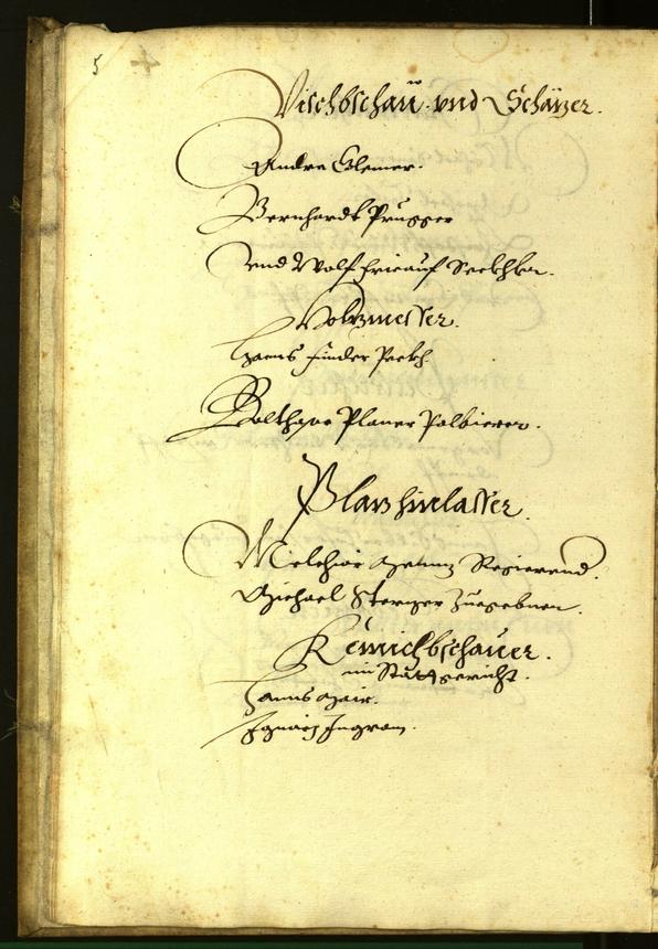 Stadtarchiv Bozen - BOhisto Ratsprotokoll 1612 