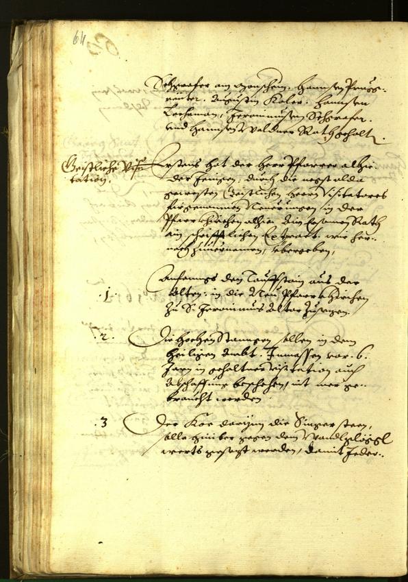 Civic Archives of Bozen-Bolzano - BOhisto Minutes of the council 1612 