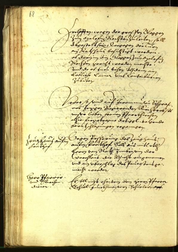 Stadtarchiv Bozen - BOhisto Ratsprotokoll 1612 