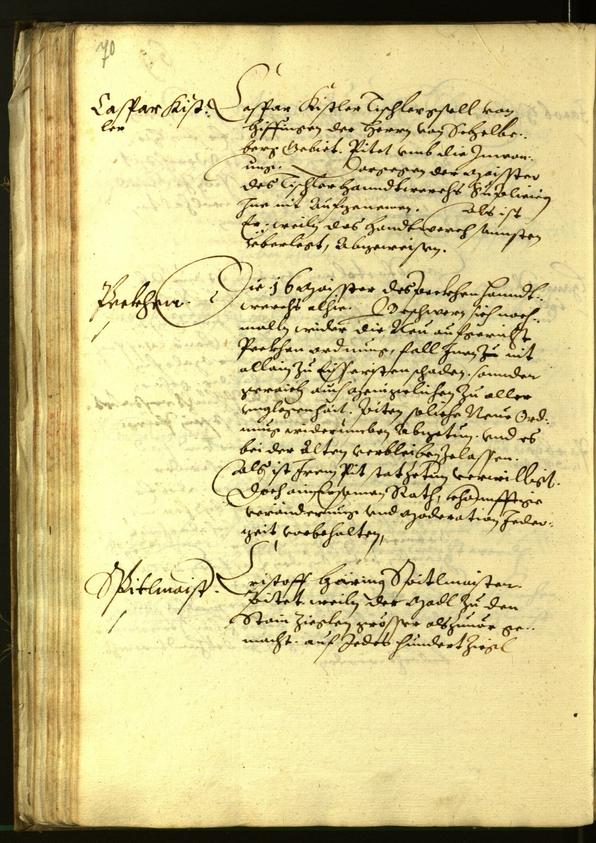 Civic Archives of Bozen-Bolzano - BOhisto Minutes of the council 1612 