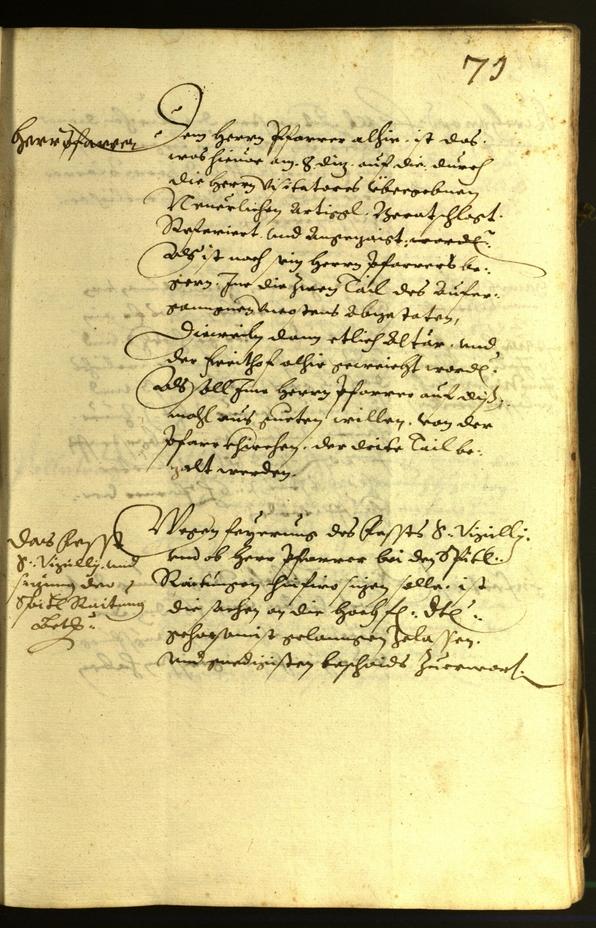 Civic Archives of Bozen-Bolzano - BOhisto Minutes of the council 1612 